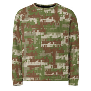 Pakistan Camo Sweatshirt – Patriotic Crewneck | Digital Camouflage Streetwear | Premium Unisex All-Over Print